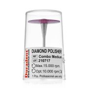 Диск полировочный медиум/Duradent diamond polisher combo medium